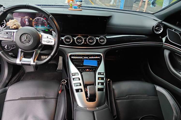 Used Mercedes-Benz AMG GT 2019 AMG GT 50 four-door sports car Center Console
