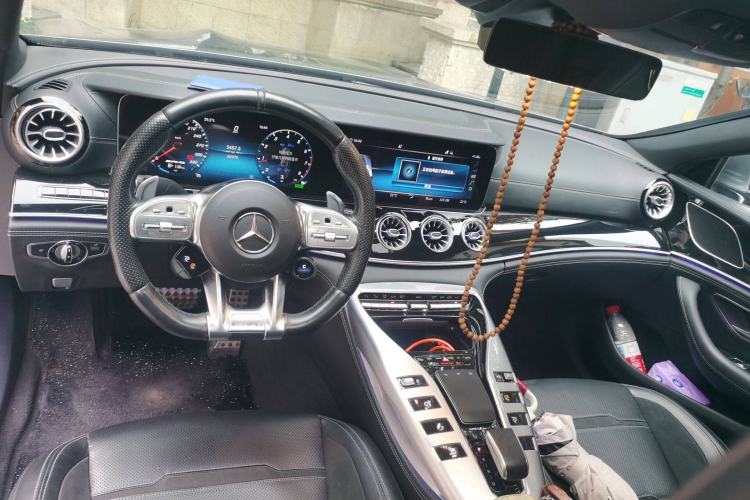 Used Mercedes-Benz AMG GT 2019 AMG GT 50 four-door sports car Center Console