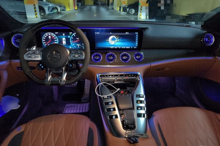 Used Mercedes-Benz AMG GT 2019 AMG GT 63 S 4MATIC+ Four-Door Coupe Center Console