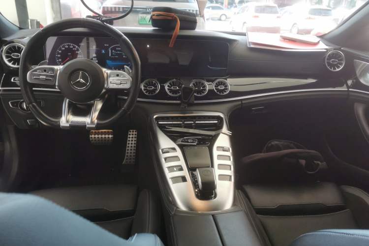 Used Mercedes-Benz AMG GT 2019 AMG GT 50 four-door sports car Center Console