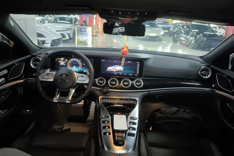 Used Mercedes-Benz AMG GT 2019 AMG GT 50 four-door sports car Center Console