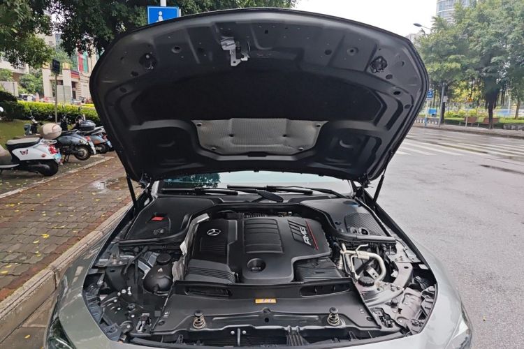 Used Mercedes-Benz AMG GT 2019 AMG GT 50 four-door sports car Engine Bay