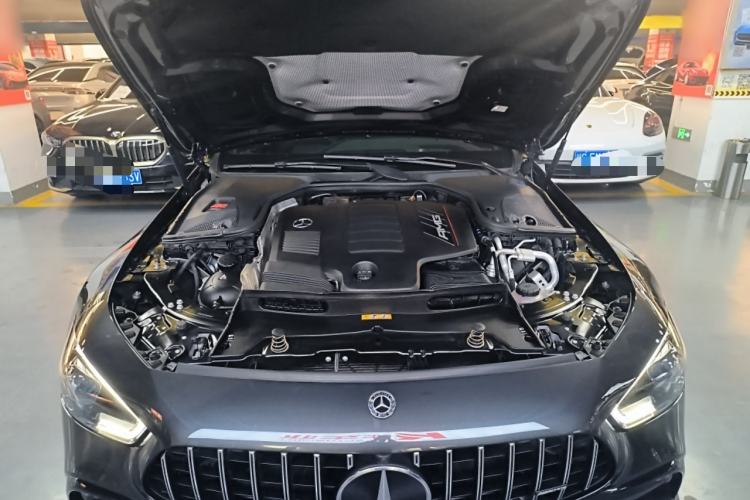 Used Mercedes-Benz AMG GT 2019 AMG GT 50 four-door sports car Engine Bay