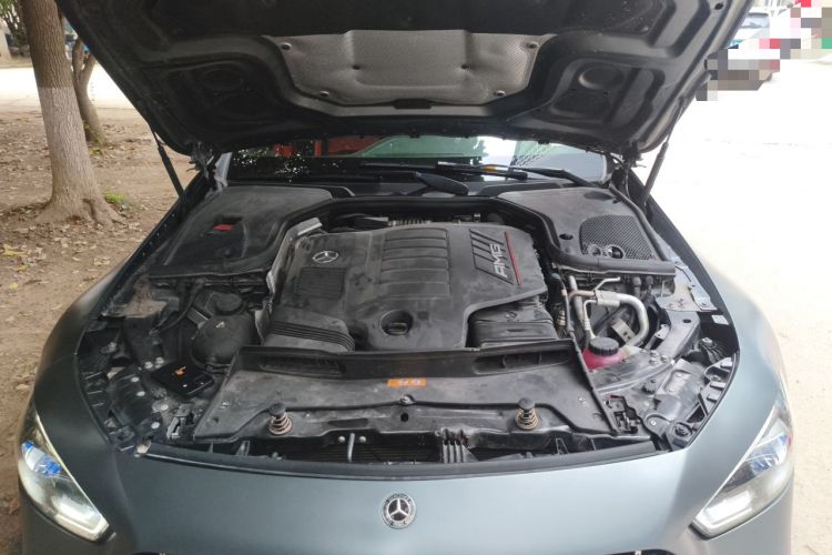Used Mercedes-Benz AMG GT 2019 AMG GT 53 4MATIC+ Four-Door Coupe Engine Bay