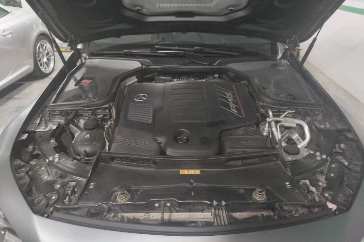 Used Mercedes-Benz AMG GT 2019 AMG GT 50 four-door sports car Engine Bay