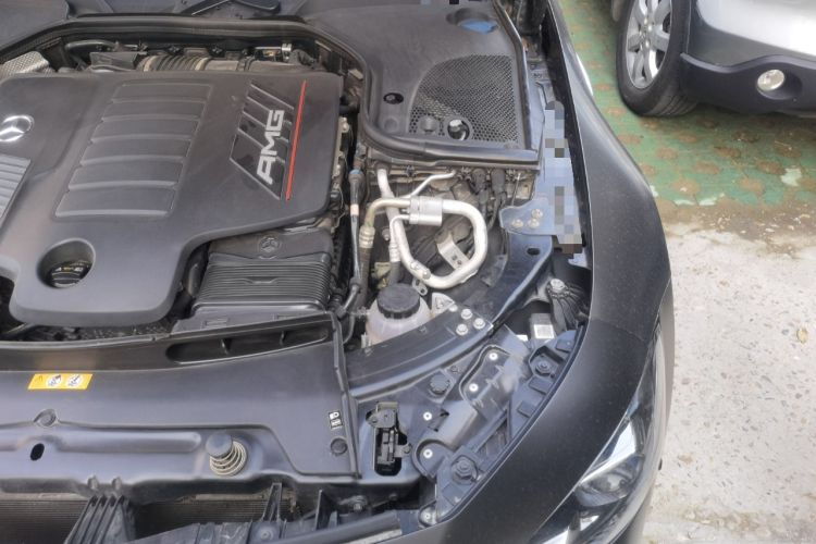 Used Mercedes-Benz AMG GT 2019 AMG GT 50 four-door sports car Engine Bay Left