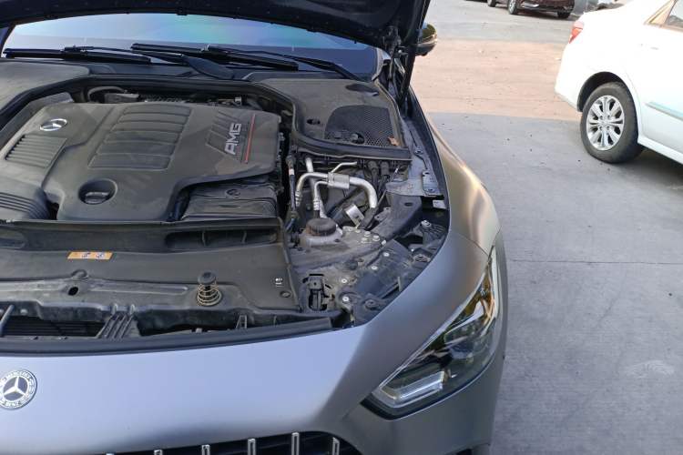 Used Mercedes-Benz AMG GT 2019 AMG GT 50 four-door sports car Engine Bay Left