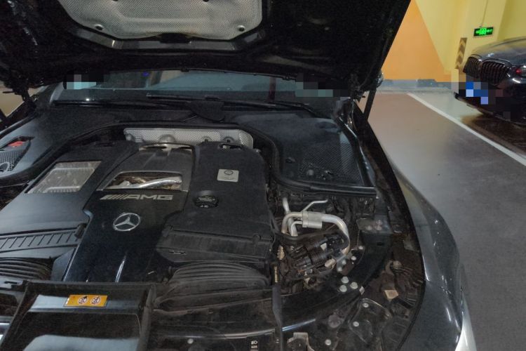 Used Mercedes-Benz AMG GT 2019 AMG GT 63 S 4MATIC+ Four-Door Coupe Engine Bay Left