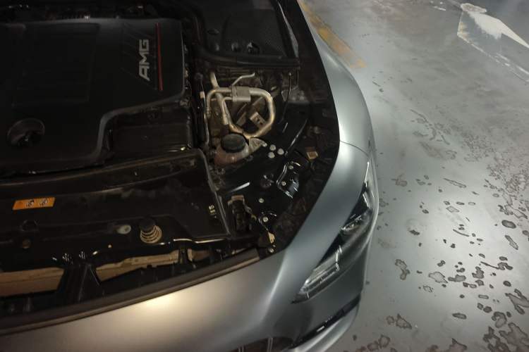 Used Mercedes-Benz AMG GT 2019 AMG GT 50 four-door sports car Engine Bay Left