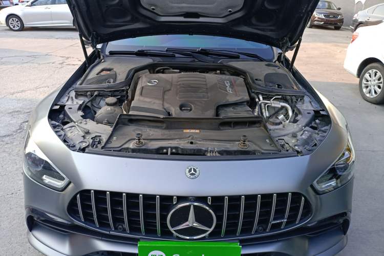 Used Mercedes-Benz AMG GT 2019 AMG GT 50 four-door sports car Engine Bay