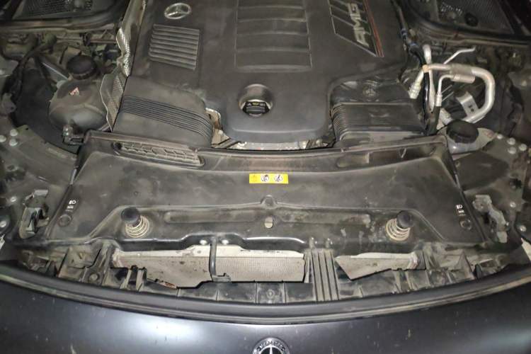 Used Mercedes-Benz AMG GT 2019 AMG GT 50 four-door sports car Engine Bay