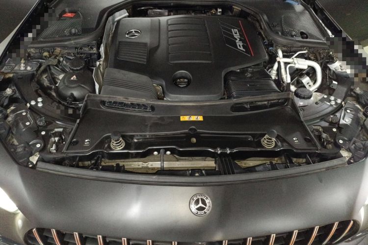 Used Mercedes-Benz AMG GT 2019 AMG GT 50 four-door sports car Engine Bay