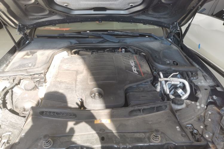 Used Mercedes-Benz AMG GT 2019 AMG GT 50 four-door sports car Engine Bay