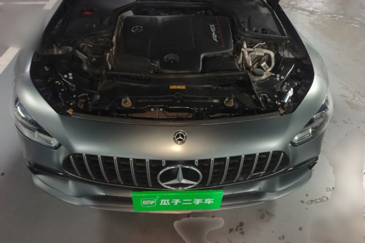 Used Mercedes-Benz AMG GT 2019 AMG GT 50 four-door sports car Engine Bay
