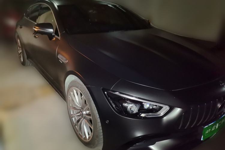 Used Mercedes-Benz AMG GT 2019 AMG GT 50 four-door sports car Front Right 45 Deg