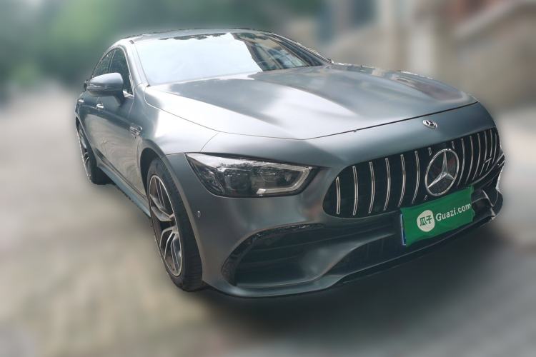 Used Mercedes-Benz AMG GT 2019 AMG GT 50 four-door sports car Front Right 45 Deg