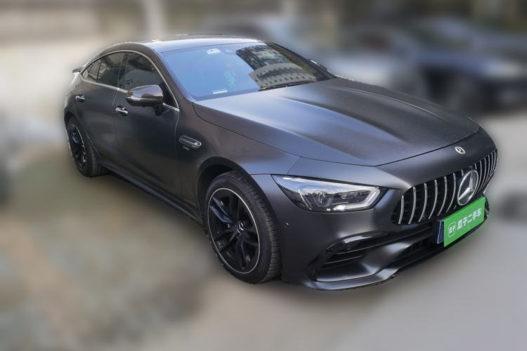Used Mercedes-Benz AMG GT 2019 AMG GT 50 four-door sports car Front Right 45 Deg