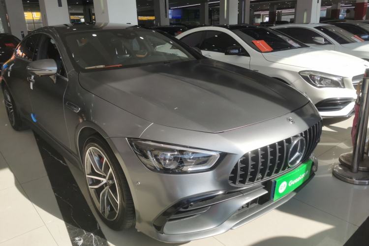 Used Mercedes-Benz AMG GT 2019 AMG GT 50 four-door sports car Front Right 45 Deg