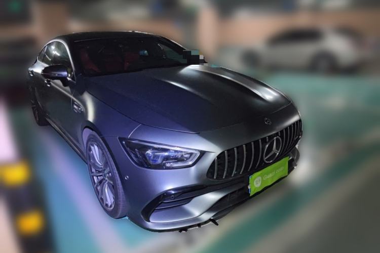 Used Mercedes-Benz AMG GT 2019 AMG GT 50 four-door sports car Front Right 45 Deg
