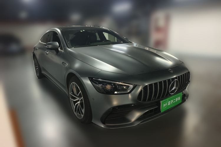 Used Mercedes-Benz AMG GT 2019 AMG GT 50 four-door sports car Front Right 45 Deg