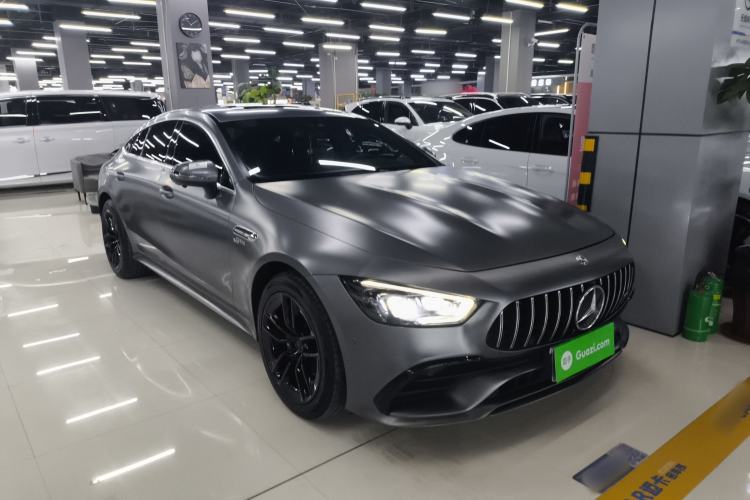 Used Mercedes-Benz AMG GT 2019 AMG GT 50 four-door sports car Front Right 45 Deg