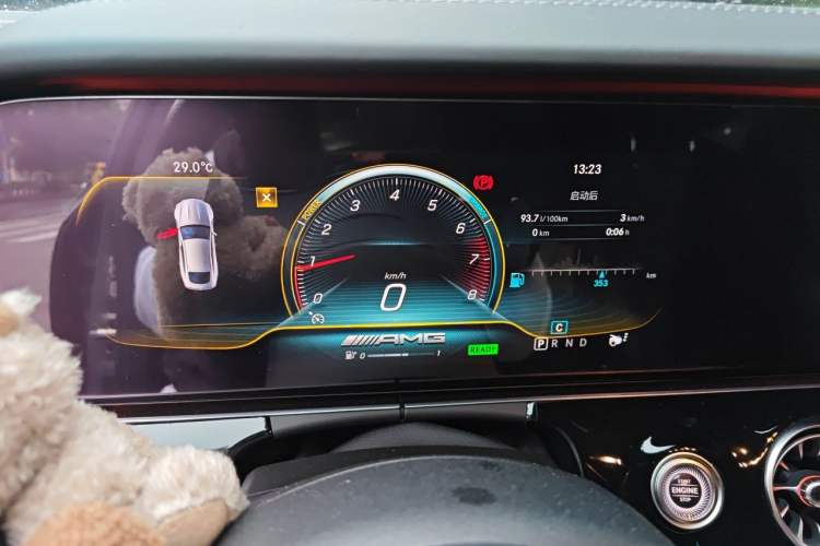 Used Mercedes-Benz AMG GT 2019 AMG GT 50 four-door sports car Instrument Cluster