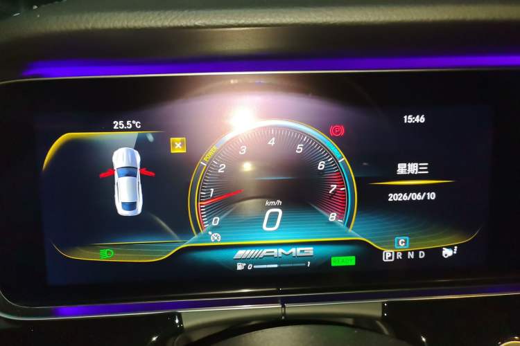 Used Mercedes-Benz AMG GT 2019 AMG GT 50 four-door sports car Instrument Cluster