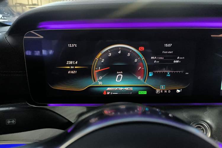 Used Mercedes-Benz AMG GT 2019 AMG GT 50 four-door sports car Instrument Cluster