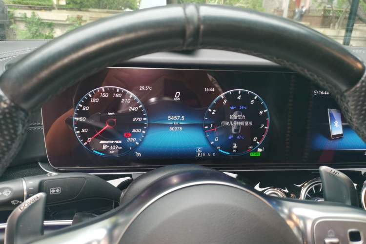 Used Mercedes-Benz AMG GT 2019 AMG GT 50 four-door sports car Instrument Cluster