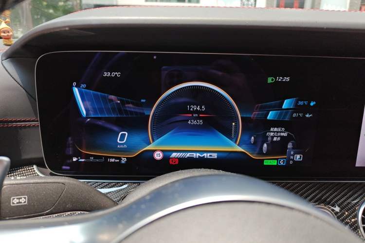 Used Mercedes-Benz AMG GT 2019 AMG GT 50 four-door sports car Instrument Cluster