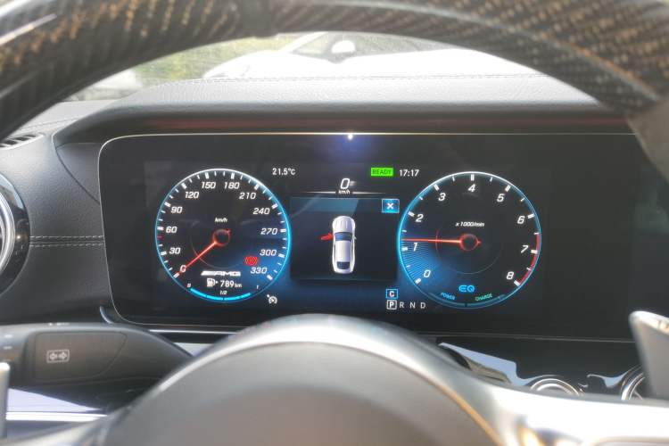 Used Mercedes-Benz AMG GT 2019 AMG GT 50 four-door sports car Instrument Cluster