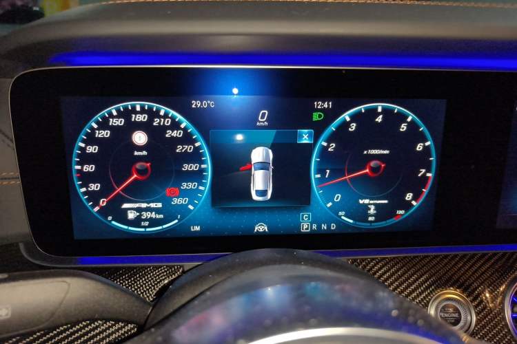 Used Mercedes-Benz AMG GT 2019 AMG GT 63 S 4MATIC+ Four-Door Coupe Instrument Cluster