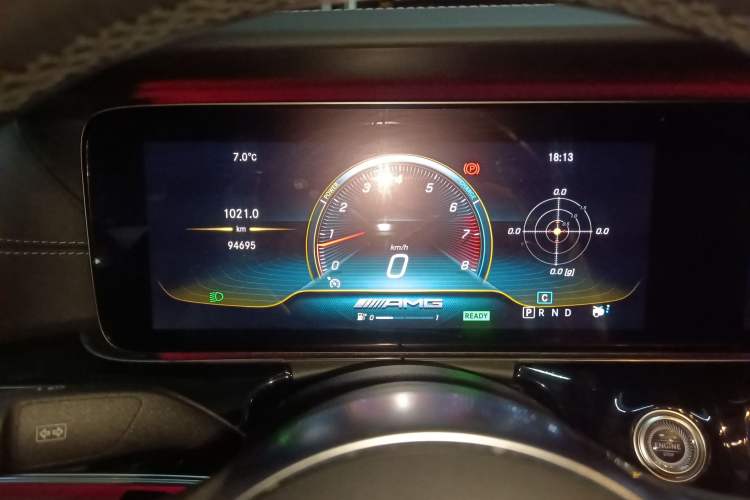 Used Mercedes-Benz AMG GT 2019 AMG GT 50 four-door sports car Instrument Cluster