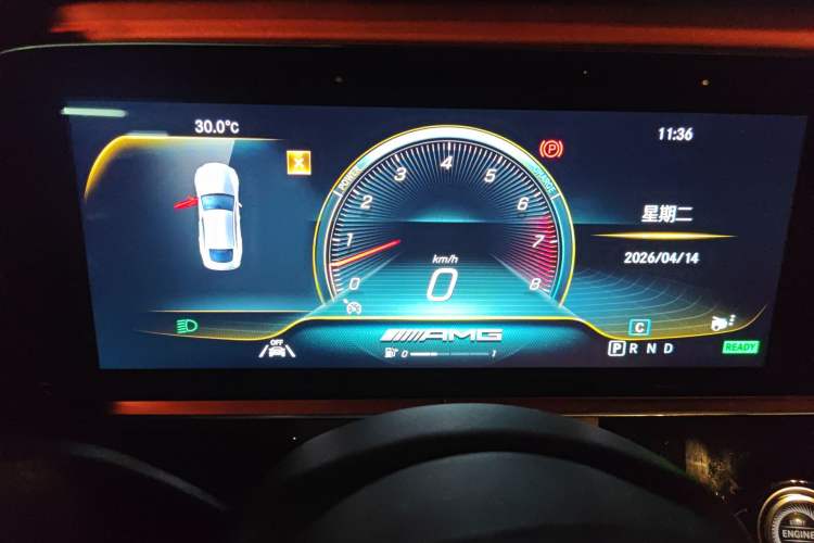 Used Mercedes-Benz AMG GT 2019 AMG GT 50 four-door sports car Instrument Cluster