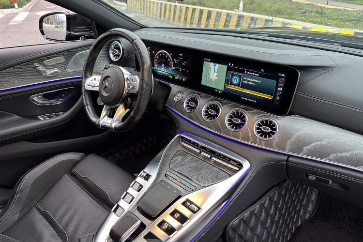 Used Mercedes-Benz AMG GT 2019 AMG GT 50 four-door sports car Interior 10