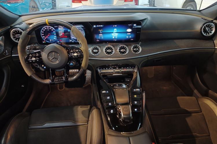 Used Mercedes-Benz AMG GT 2019 AMG GT 63 S 4MATIC+ Four-Door Coupe Interior 2