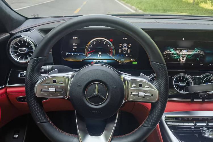 Used Mercedes-Benz AMG GT 2019 AMG GT 50 four-door sports car Interior 2