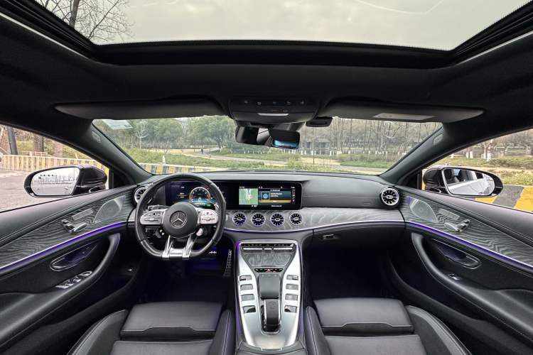 Used Mercedes-Benz AMG GT 2019 AMG GT 50 four-door sports car Interior 7