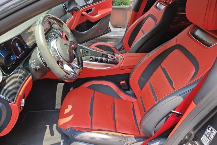 Used Mercedes-Benz AMG GT 2019 AMG GT 50 four-door sports car Left Front Seat