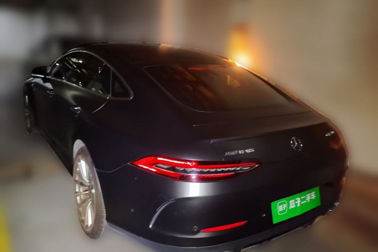 Used Mercedes-Benz AMG GT 2019 AMG GT 50 four-door sports car Rear Left 45 Deg