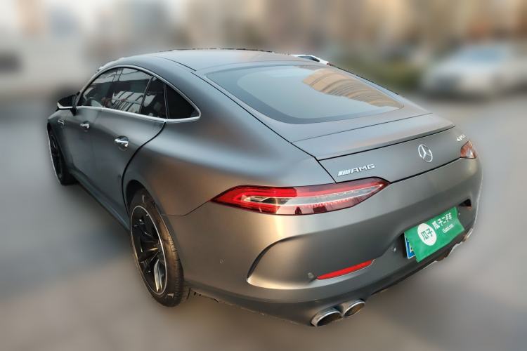 Used Mercedes-Benz AMG GT 2019 AMG GT 53 4MATIC+ Four-Door Coupe Rear Left 45 Deg