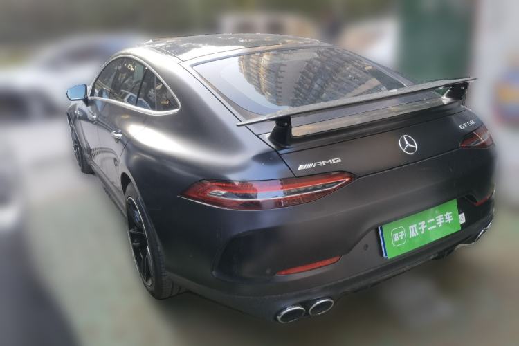 Used Mercedes-Benz AMG GT 2019 AMG GT 50 four-door sports car Rear Left 45 Deg