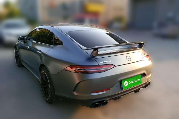 Used Mercedes-Benz AMG GT 2019 AMG GT 50 four-door sports car Rear Left 45 Deg