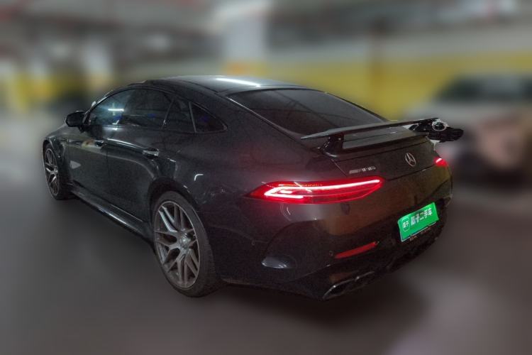Used Mercedes-Benz AMG GT 2019 AMG GT 63 S 4MATIC+ Four-Door Coupe Rear Left 45 Deg