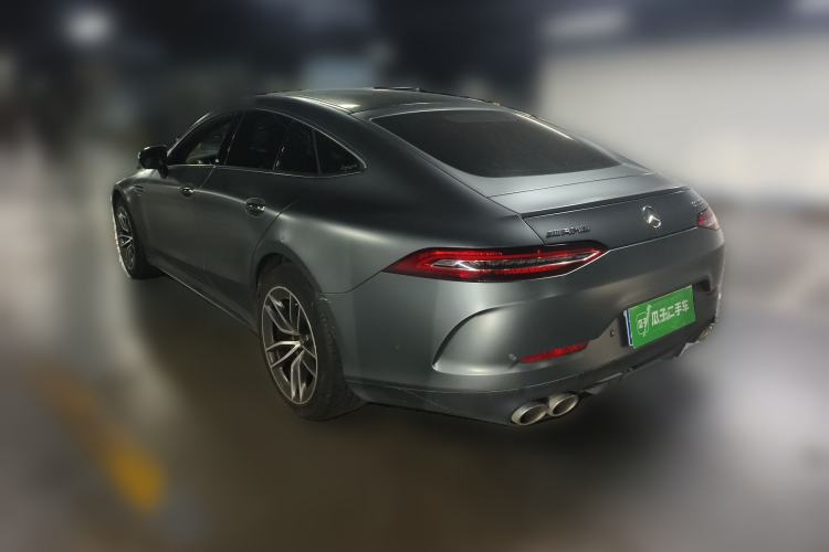 Used Mercedes-Benz AMG GT 2019 AMG GT 50 four-door sports car Rear Left 45 Deg