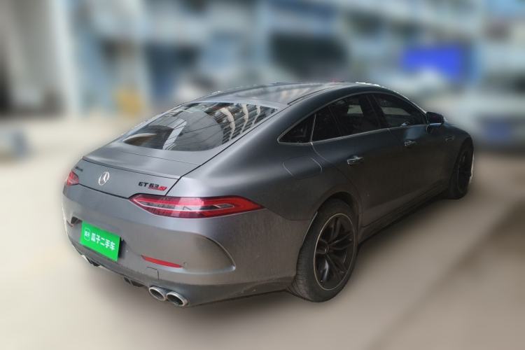 Used Mercedes-Benz AMG GT 2019 AMG GT 53 4MATIC+ Four-Door Coupe Rear Right 45 Deg