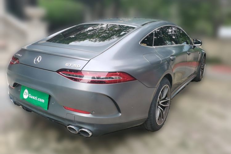 Used Mercedes-Benz AMG GT 2019 AMG GT 50 four-door sports car Rear Right 45 Deg