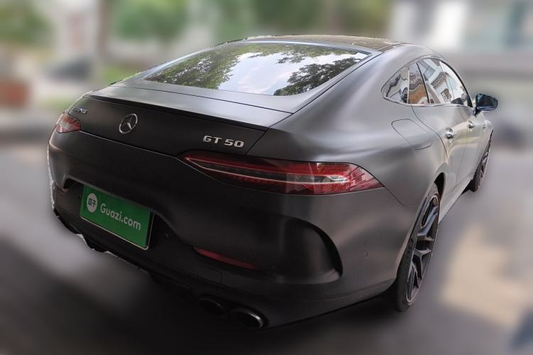 Used Mercedes-Benz AMG GT 2019 AMG GT 50 four-door sports car Rear Right 45 Deg
