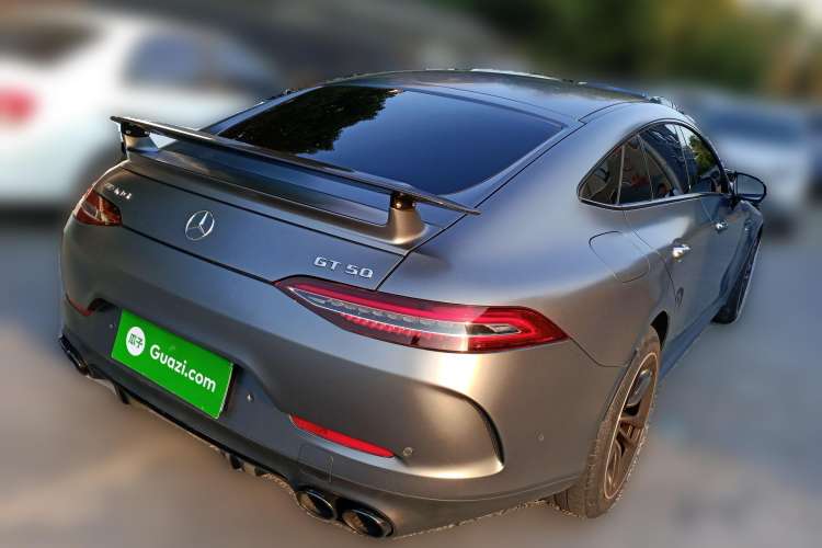 Used Mercedes-Benz AMG GT 2019 AMG GT 50 four-door sports car Rear Right 45 Deg