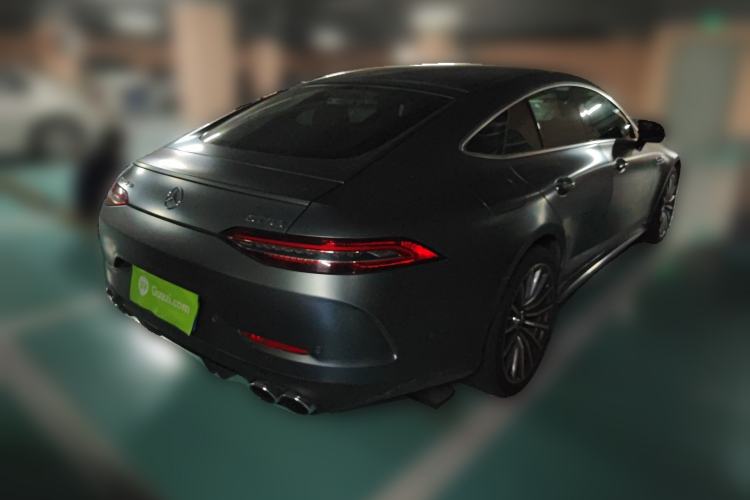 Used Mercedes-Benz AMG GT 2019 AMG GT 50 four-door sports car Rear Right 45 Deg